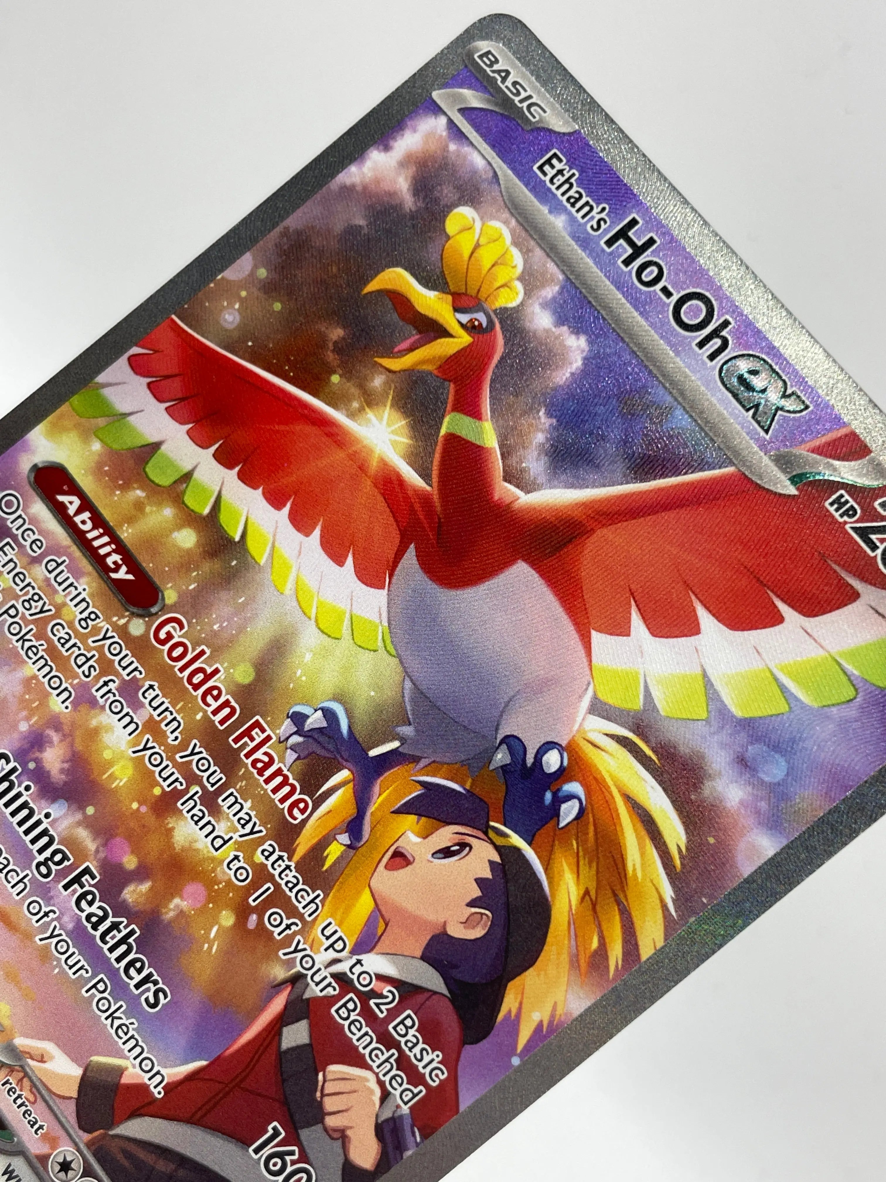 Pokémon TCG - Destined Rivals - Ethans Ho-oh ex 230/182 - SIR - Pristine Conditi, photo 7